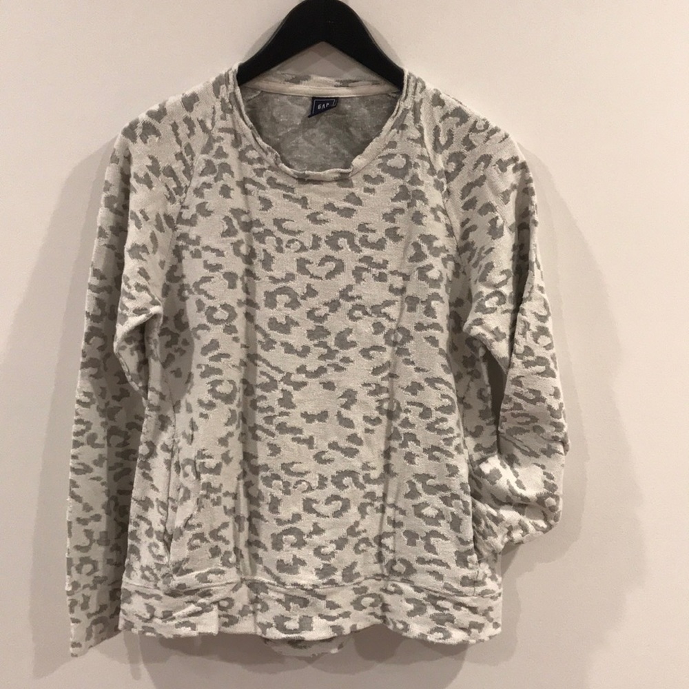 Gap Leopard Stitch Sweater